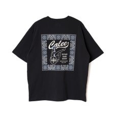 画像4: CALEE  × HIGH FIVE FACTORY CAL RETRO GIRL BANDANNA TEE (4)