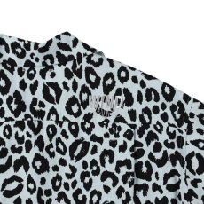 画像10: MINEDENIM  WDS X MINEDENIM LIPS LEOPARD PRINT OPEN COLLAR SH (10)