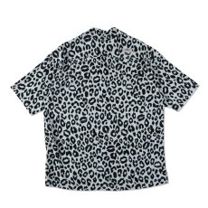 画像7: MINEDENIM  WDS X MINEDENIM LIPS LEOPARD PRINT OPEN COLLAR SH (7)