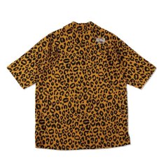 画像2: MINEDENIM  WDS X MINEDENIM LIPS LEOPARD PRINT OPEN COLLAR SH (2)