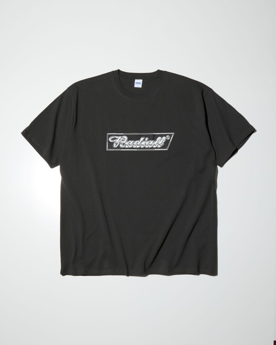 画像1: RADIALL  CHROME FLAGS - CREW NECK T-SHIRT S/S (1)