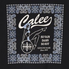 画像3: CALEE  × HIGH FIVE FACTORY CAL RETRO GIRL BANDANNA TEE (3)