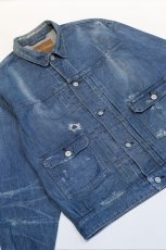 画像3: OLD JOE   LOWER FLAP POCKET JEAN JACKET (SCAR FACE) (3)