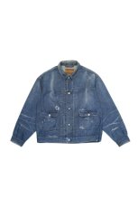 画像1: OLD JOE   LOWER FLAP POCKET JEAN JACKET (SCAR FACE) (1)