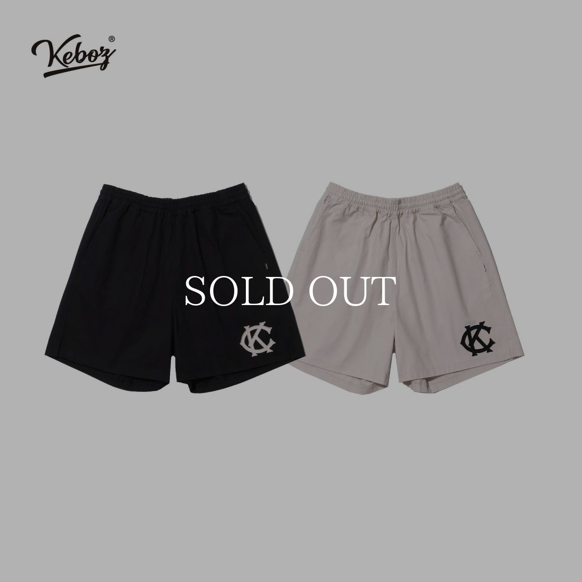 画像1: CALEE  CALEE × KEBOZ BASEBALL SHORTS (1)