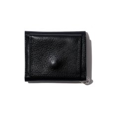 画像2: CALEE  CALEE × KEBOZ STUDS LEATHER MULTI WALLET (2)