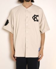 画像17: CALEE  CALEE × KEBOZ BASEBALL SHIRT (17)