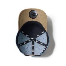 画像4: NEW ERA  9FORTY A-Frame MLB Denim 2-Tone ニューヨーク・ヤンキース ウォッシュドデニム カーキスウェードバイザー (4)