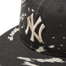 画像6: NEW ERA  9FIFTY Dripping ニューヨーク・ヤンキース ブラック (6)