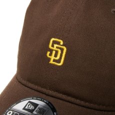 画像5: NEW ERA  9TWENTY MLB Mini Logo サンディエゴ・パドレス ウォルナット (5)