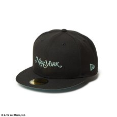 画像1: NEW ERA  59FIFTY New York Magazine ブラック × シーグラス (1)