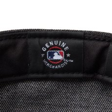 画像4: NEW ERA  LP 59FIFTY MLB Denim 2-Tone フィラデルフィア・フィリーズ ブラックデニム ブラックスウェードバイザー (4)