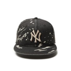 画像2: NEW ERA  9FIFTY Dripping ニューヨーク・ヤンキース ブラック (2)