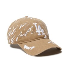 画像3: NEW ERA  9TWENTY Dripping ロサンゼルス・ドジャース カーキ (3)