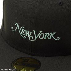 画像5: NEW ERA  59FIFTY New York Magazine ブラック × シーグラス (5)