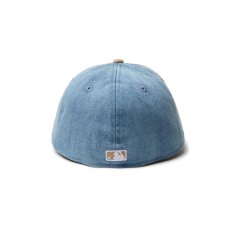 画像3: NEW ERA  LP 59FIFTY MLB Denim 2-Tone ロサンゼルス・ドジャース ウォッシュドデニム カーキスウェードバイザー (3)