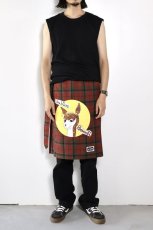 画像4: KIDILL  "KILT SKIRT WHO KILLED BAMBI  COLLABORATION WITH  JAMIE REID.  (4)