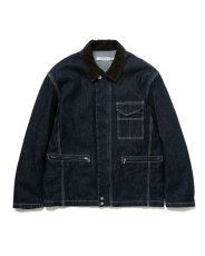 画像1: nonnative  WORKER JACKET COTTON 10oz DENIM RW (1)