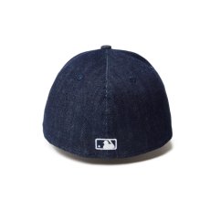 画像5: NEW ERA  LP 59FIFTY MLB Denim 2-Tone ニューヨーク・ヤンキース インディゴデニム ネイビースウェードバイザー (5)