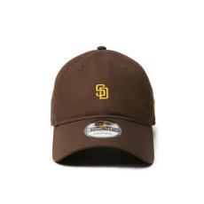 画像2: NEW ERA  9TWENTY MLB Mini Logo サンディエゴ・パドレス ウォルナット (2)