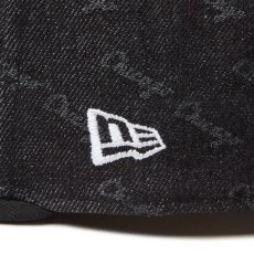 画像7: NEW ERA  59FIFTY Denim Monogram シカゴ・ホワイトソックス ブラックデニム ブラックバイザー (7)