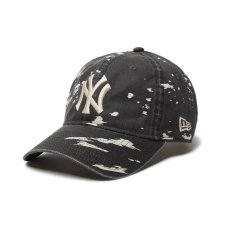 画像1: NEW ERA  9TWENTY Dripping ニューヨーク・ヤンキース ブラック (1)