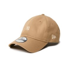 画像1: NEW ERA  9TWENTY MLB Mini Logo ニューヨーク・ヤンキース カーキ (1)