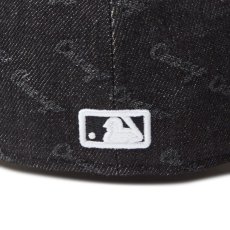 画像8: NEW ERA  59FIFTY Denim Monogram シカゴ・ホワイトソックス ブラックデニム ブラックバイザー (8)