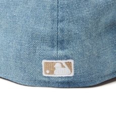 画像6: NEW ERA  LP 59FIFTY MLB Denim 2-Tone ロサンゼルス・ドジャース ウォッシュドデニム カーキスウェードバイザー (6)