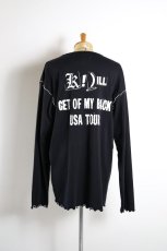 画像2: KIDILL  PUNK GIRL RIB KNIT LONG SLEEVE T-SHIRT (2)