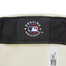 画像6: NEW ERA  9FORTY MLB Wool Visor ニューヨーク・ヤンキース クローム ネイビーバイザー (6)