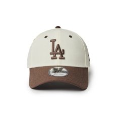 画像7: NEW ERA  9FORTY MLB Wool Visor ロサンゼルス・ドジャース クローム ブラウンバイザー (7)