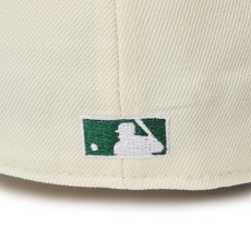 画像4: NEW ERA  59FIFTY MLB Wool Visor ボストン・レッドソックス クローム ダークグリーンバイザー (4)