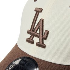 画像5: NEW ERA  9FORTY MLB Wool Visor ロサンゼルス・ドジャース クローム ブラウンバイザー (5)