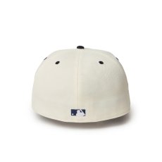 画像6: NEW ERA  59FIFTY MLB Wool Visor ニューヨーク・ヤンキース クローム ネイビーバイザー (6)