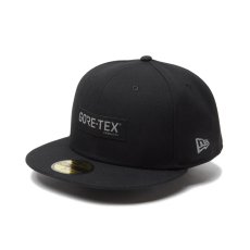 画像1: NEW ERA  59FIFTY GORE-TEX リフレクターパッチ ブラック (1)