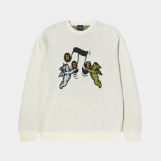 画像1: HUF SONG INTARSIA SWEATER (1)