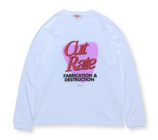 画像2: CUTRATE  CUTRATE F&D LOGO L/S TEE (2)