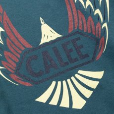 画像8: CALEE  VINTAGE TYPE WING LOGO L/S TEE ＜NATURALLY PAINT DESIGN＞ (8)