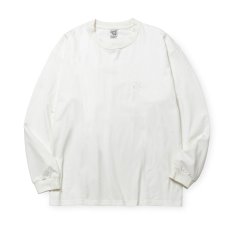 画像1: CALEE  CALEE LOGO DROP L/S TEE (1)