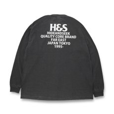 画像3: HideandSeek  H&S Logo L/S Tee (3)