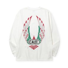 画像3: CALEE  VINTAGE TYPE WING LOGO L/S TEE ＜NATURALLY PAINT DESIGN＞ (3)