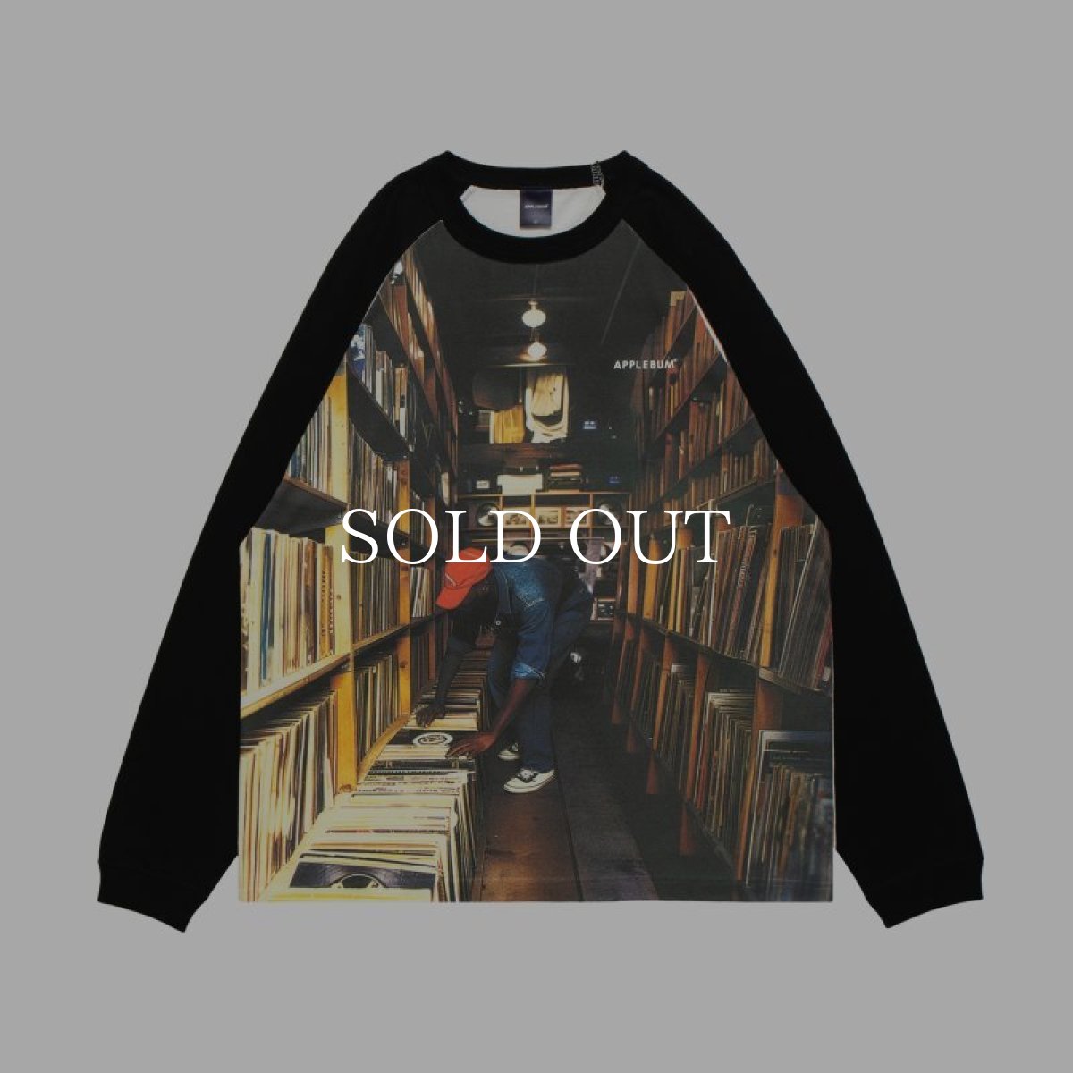 画像1: APPLEBUM  “Record Store” Raglan L/S T-shirt (1)