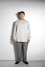 画像9: CALEE  CALEE LOGO DROP L/S TEE (9)