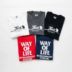 画像1: RATS  SCRIPT LOGO WAY OF LIFE TEE (1)