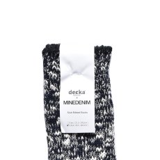 画像12: MINEDENIM  decka × MINEDENIM Melange Rib SOX (12)