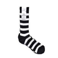 画像1: MINEDENIM  decka × MINEDENIM Border Rib SOX (1)