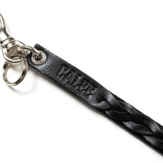 画像5: CALEE  STUDS & KNITTING LEATHER SHORT KEY RING (5)