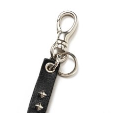 画像3: CALEE  STUDS & KNITTING LEATHER SHORT KEY RING (3)