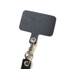 画像3: CALEE  STUDS & KNITTING LEATHER SMART PHONE STRAP (3)